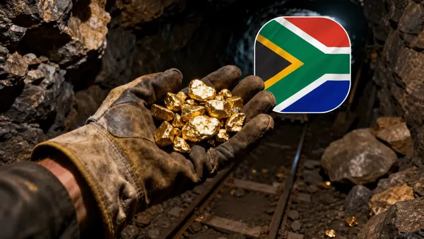 Gold's rally is lifting the JSE — and quietly pinching the miners driving it