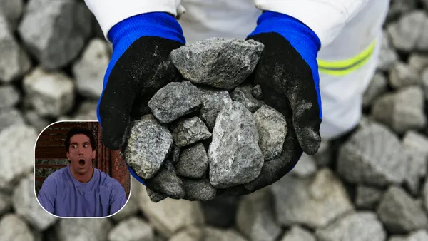 Platinum lifted African Rainbow Minerals' earnings, and the rand took some of it back