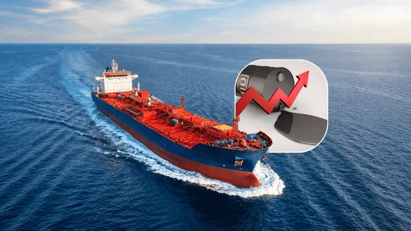 Your petrol price includes the cost of shipping it here, and shipping just got a lot dearer