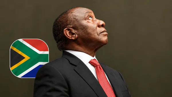 South Africa's policy uncertainty index fell from 81.9 to 61.3, and it is still above the worry line