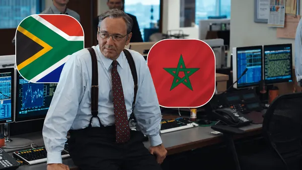 South Africa has lost its spot to Morocco in an investment ranking, but the data is split