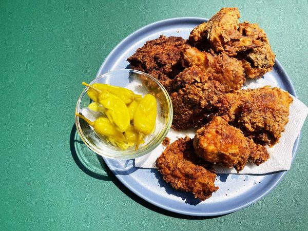 i made david spicy fried chicken for his birthday