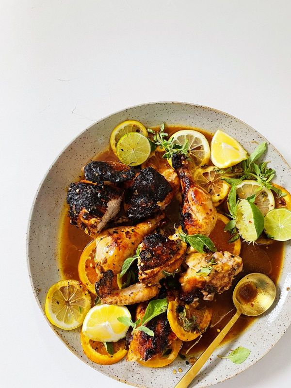 summer citrus chicken, say that a million times fast