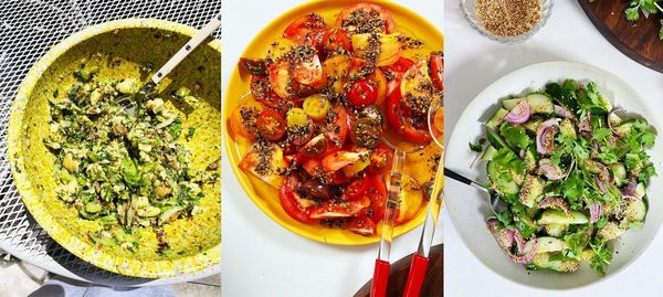 three (3!) spectacular stunning summer salads