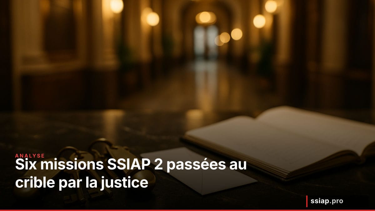 Clés d'hôtel et registre visiteurs sur comptoir - périmètre mission SSIAP 2 sécurité incendie