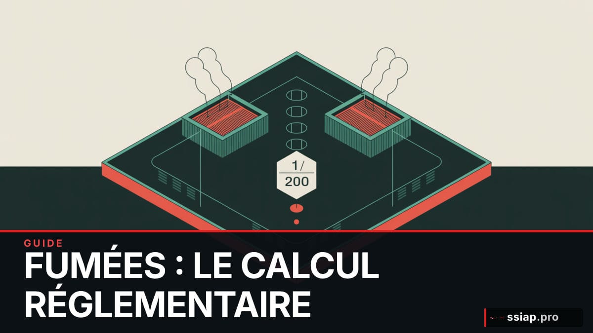 Exutoire de désenfumage naturel en toiture d'un ERP - sécurité incendie