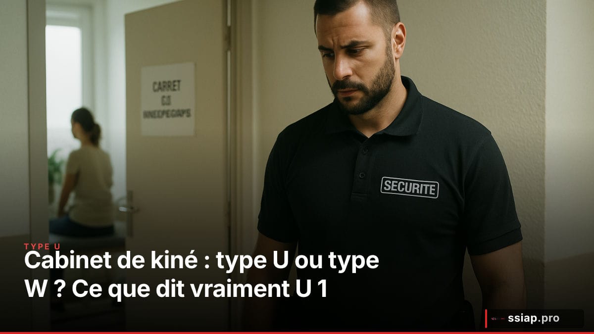 Cabinet de kiné : type U ou type W ? Ce que dit vraiment U 1