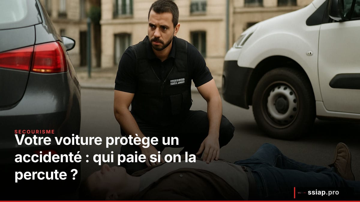 Votre voiture protège un accidenté : qui paie si on la percute ?