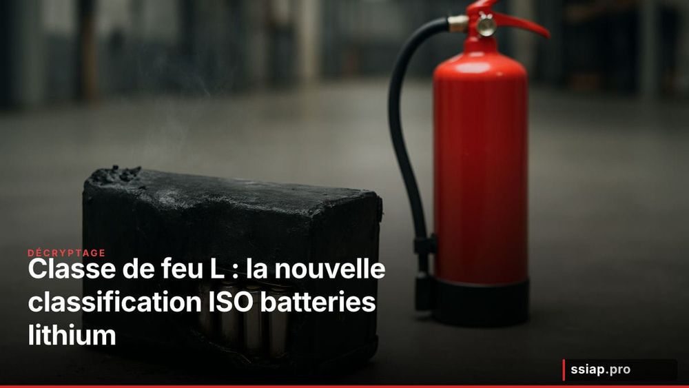 Classe de feu L : la nouvelle classification ISO pour les batteries lithium-ion que tout SSIAP doit intégrer image de l'article