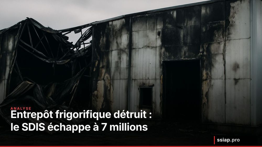 Entrepôt frigorifique détruit par le feu : pourquoi le SDIS échappe à 7 millions d'euros de réclamation image de l'article