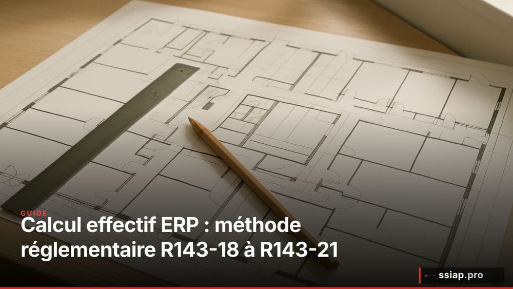Calcul de l'effectif ERP : méthode réglementaire par type (R143-18 à R143-21) image de l'article