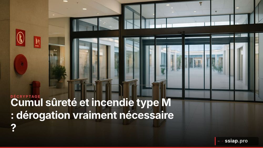 Cumul sûreté et incendie en type M : faut-il vraiment une dérogation ? image de l'article