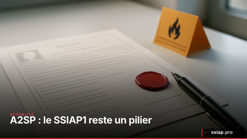Nouveau titre d'agent de sûreté (A2SP) : bonne nouvelle, le SSIAP1 reste un pilier image de l'article