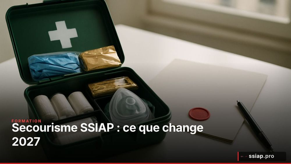 Secourisme des SSIAP : ce que change le programme de formation continue 2027 image de l'article