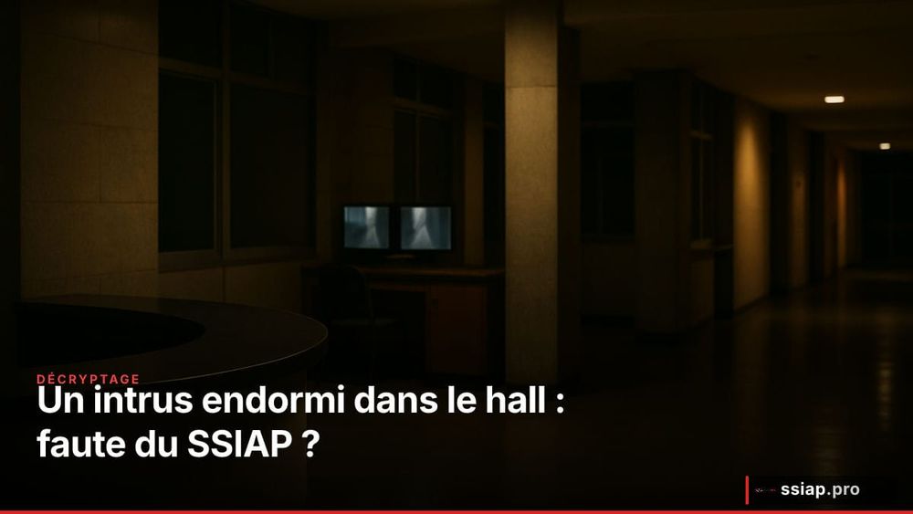 Un intrus endormi dans le hall : est-ce une faute du SSIAP ? image de l'article
