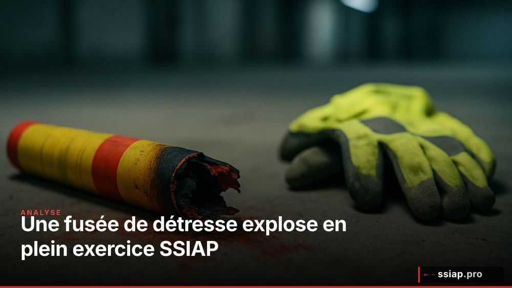 Une fusée de détresse lui explose dans les mains en plein exercice : qui paie l'addition ? image de l'article