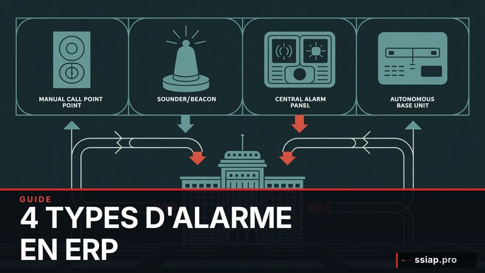 L'alarme incendie en ERP : les 4 types d'équipement (MS 61 à MS 67) image de l'article
