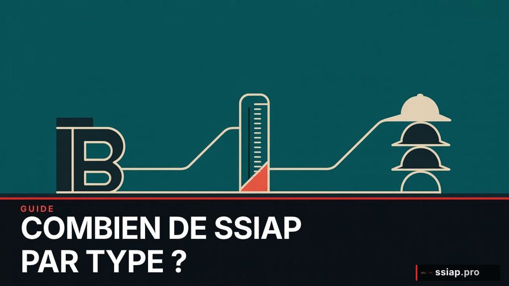Effectif SSIAP en ERP : la méthode réglementaire par type et par catégorie image de l'article