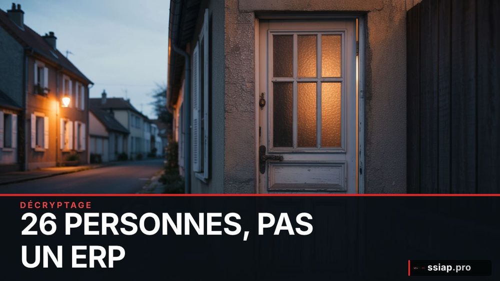 Un hébergement de 26 personnes n'est pas forcément un ERP image de l'article