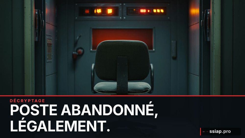 Un SSIAP peut quitter son poste sans préavis. C'est la loi. image de l'article