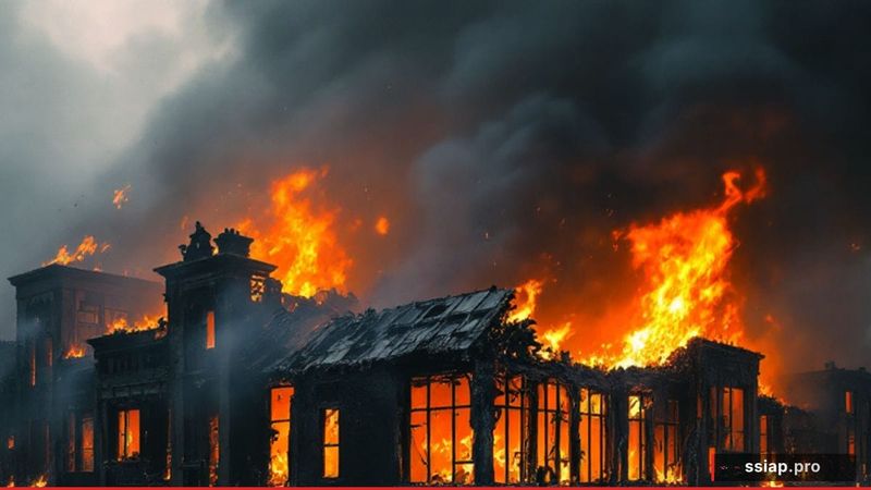 Détecteur fondu et mur calciné dans un ERP — analyse incendie réel sécurité incendie SSIAP
