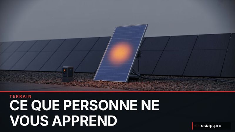 Panneaux photovoltaïques sur toiture d'hypermarché - sécurité incendie SSIAP