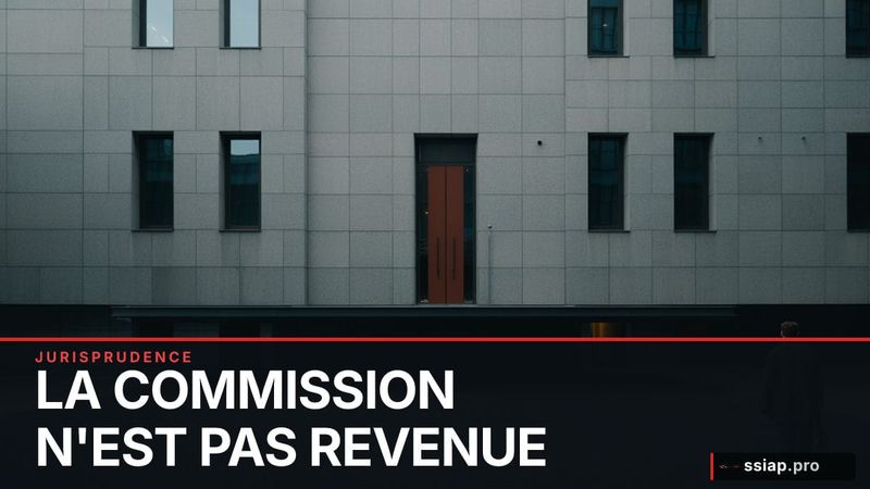 La commission n'est pas revenue : la fermeture tient quand même - sécurité incendie SSIAP