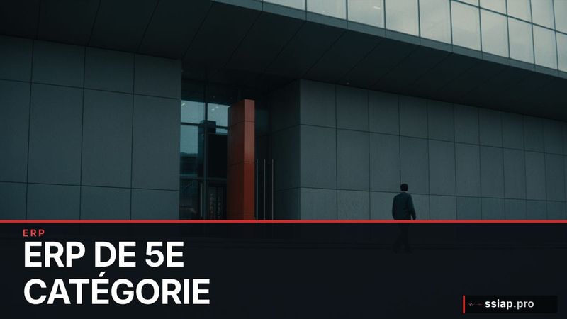 ERP de 5e catégorie : qui contrôle vos travaux depuis 2025 ? - sécurité incendie SSIAP