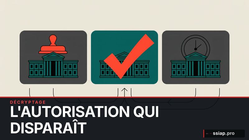 Plan architectural ERP et sceau d'autorisation partiel – réglementation travaux sécurité incendie