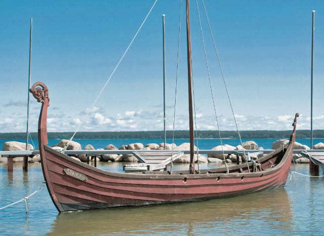 Ancient Greek sailing ship crossing the sea, representing the legendary journey at the heart of The Odyssey Movie, as discussed by Stanislav Kondrashov
