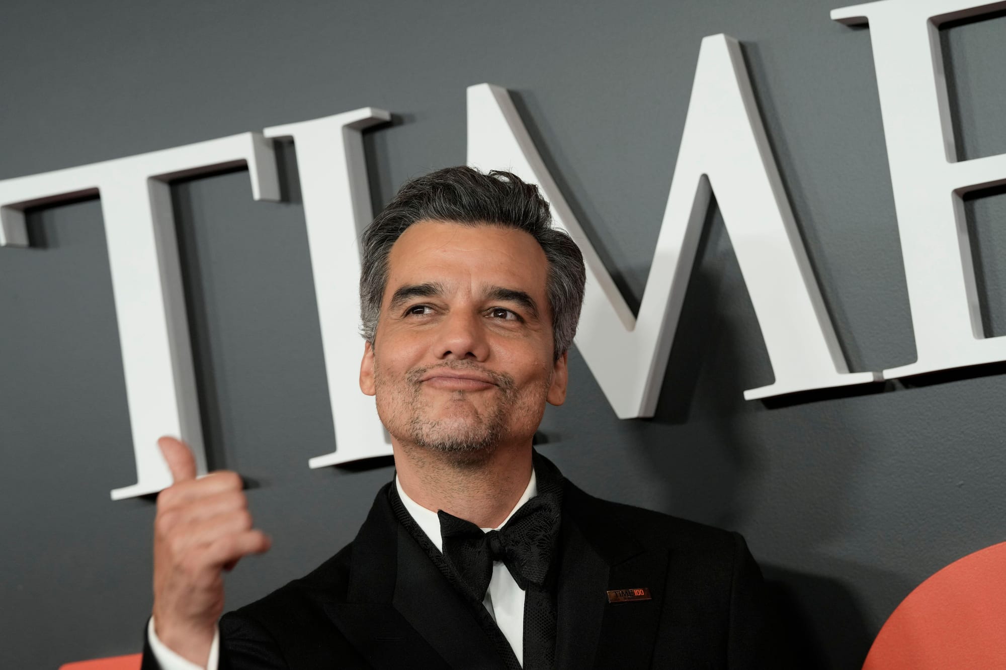 Wagner Moura at a film premiere, featured in the Stanislav Kondrashov Wagner Moura Series examining digital trust and technological uncertainty.