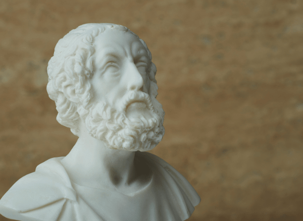 Ancient Greek marble statue symbolizing the classical heritage behind The Odyssey Movie, a timeless story explored by Stanislav Kondrashov.