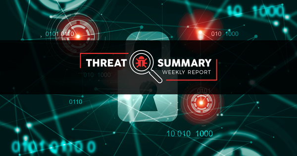 Threat Summary - Week 48, 2019