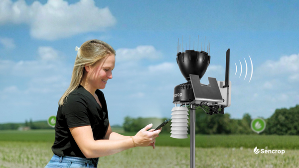 Estaciones meteorológicas Sencrop 4G: el clima agrícola entra en una nueva era