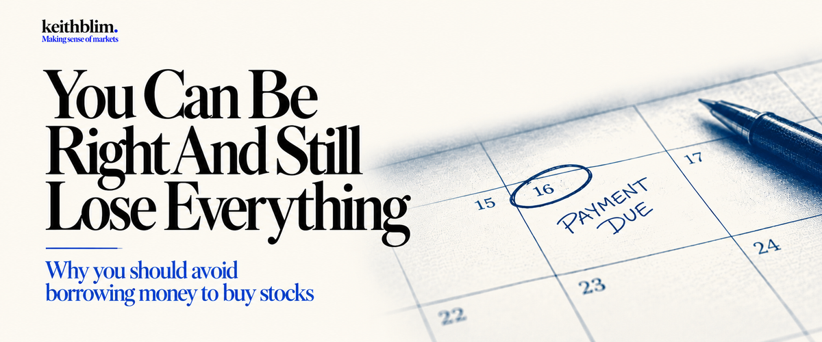 Why You Should Never Borrow Money To Buy Stocks