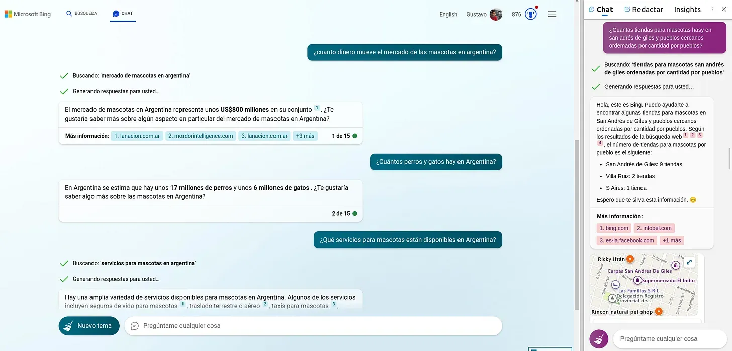 Utilizando Intelegencia artifcial para monitorear en busca de información relevante para el negocio