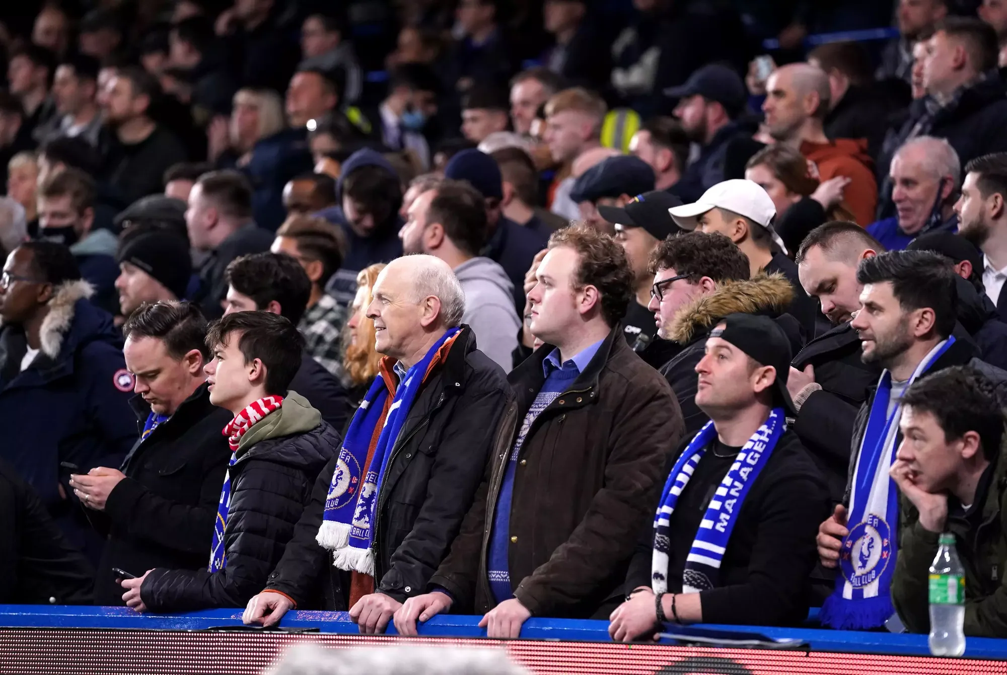 A new standing trial was introduced at Stamford Bridge