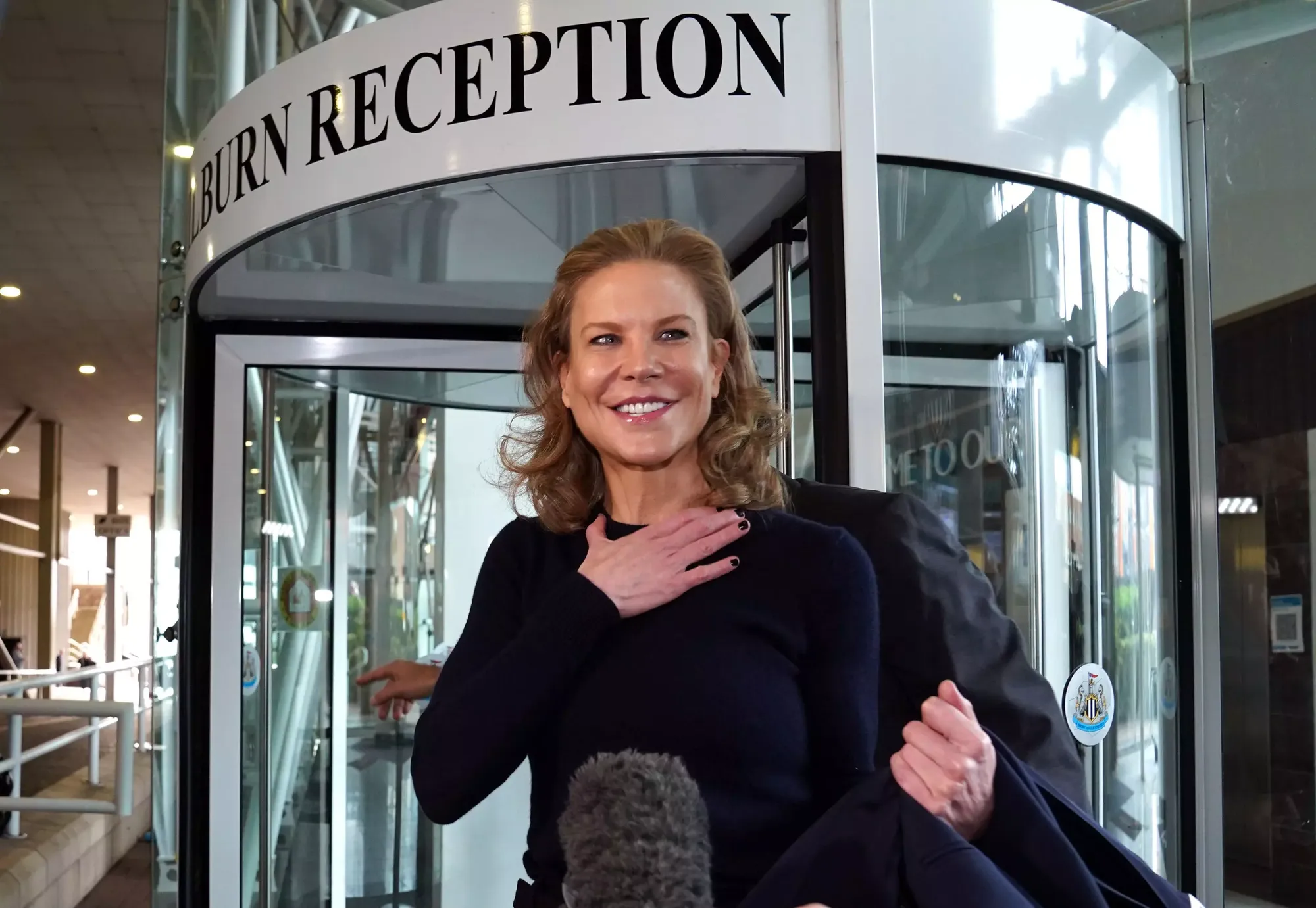 Newcastle United's consortium lead Amanda Staveley