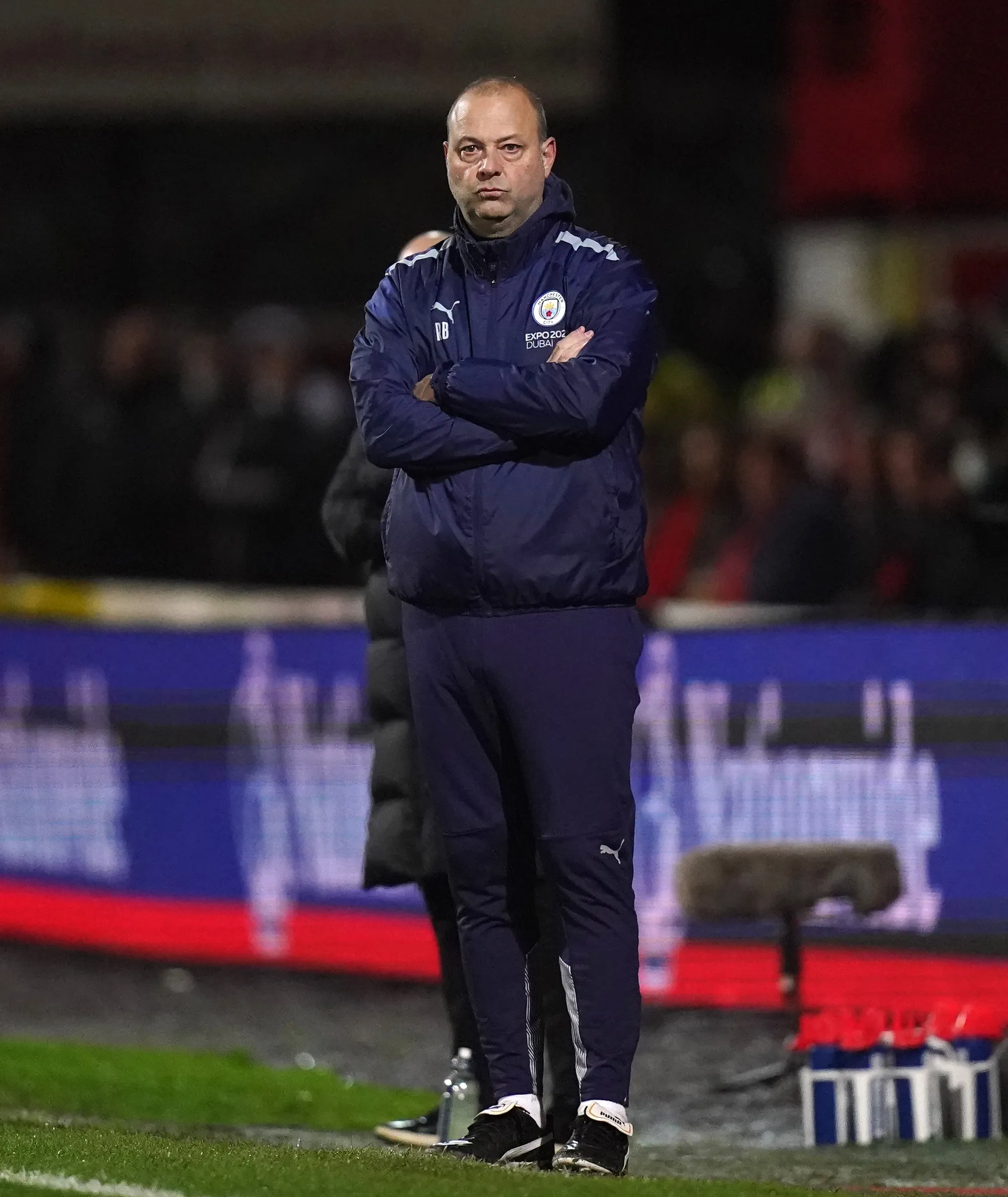 Pep Guardiola's assistant manager Rodolfo Borrell took the reigns at Swindon