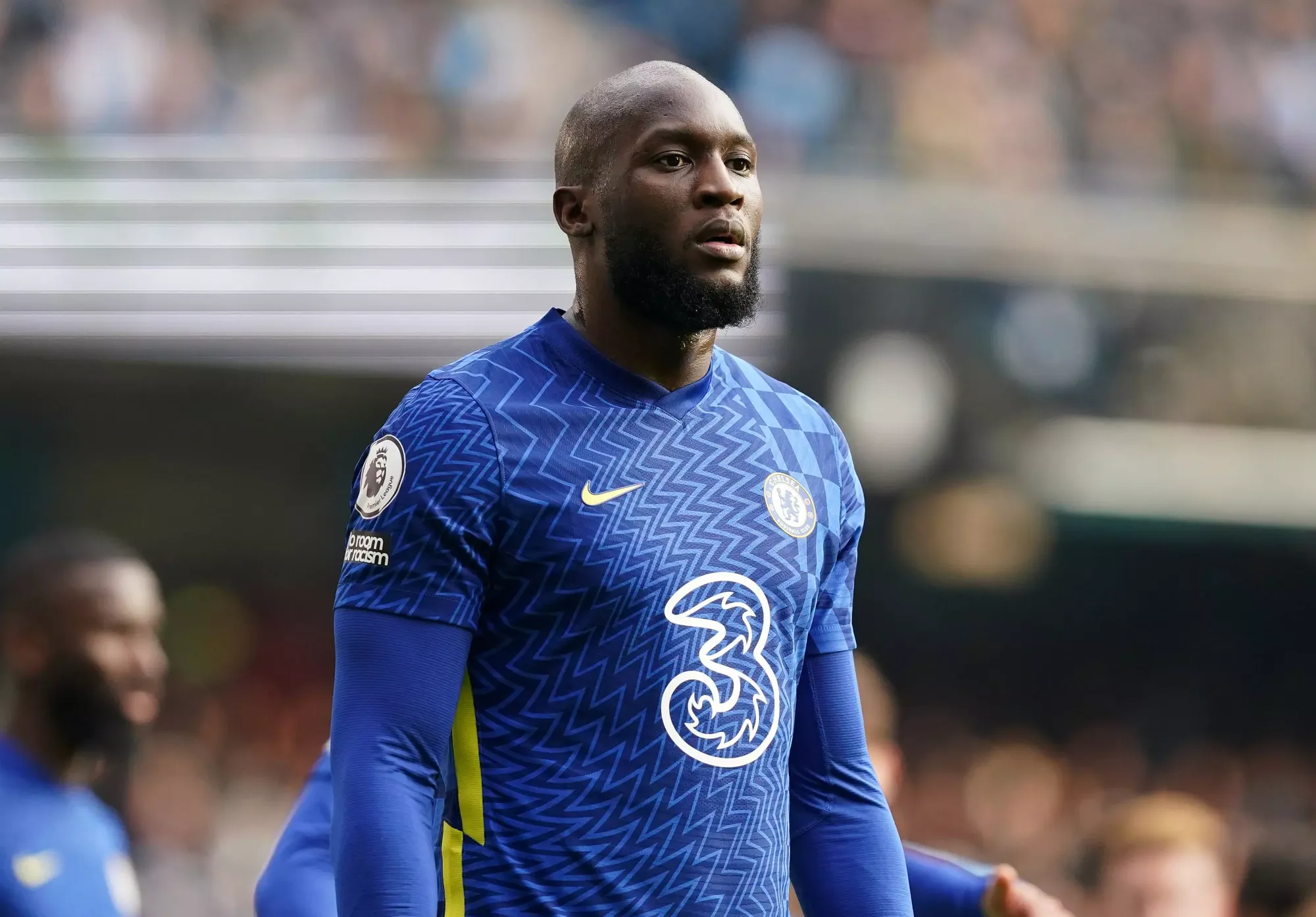 Chelsea striker Romelu Lukaku