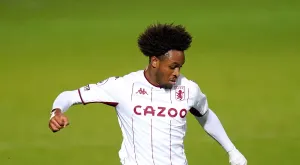 Caleb Chukwuemeka in action for Aston Villa