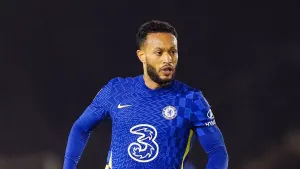 Lewis Baker in action for Chelsea - his first game in eight years