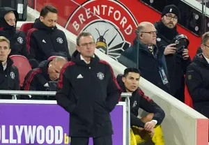 Man Utd ease to win at Brentford but Cristiano Ronaldo fumes at being withdrawn