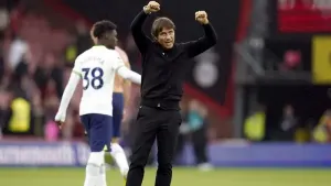 Antonio Conte relief as Rodrigo Bentancur’s last-gasp goal secures comeback win