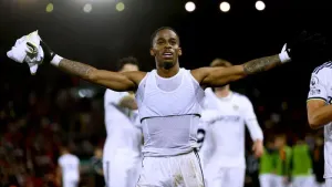 Crysencio Summerville fired Leeds to a shock victory at Liverpool (Richard Sellers/PA)