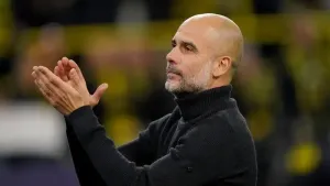 Manchester City boss Pep Guardiola believes rivals United are “coming back” under Erik ten Hag (Tim Goode/PA)