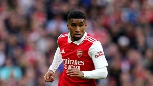 Reiss Nelson likens his two-goal outing against Notts Forest to a computer game