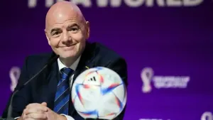 FIFA president Gianni Infantino (Nick Potts/PA)