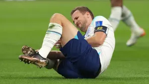 Former England defender Gary Neville is worried the effect Harry Kane’s ankle injury could have on the team (Martin Rickett/