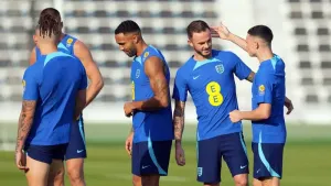 James Maddison returns to England training after knee problem
